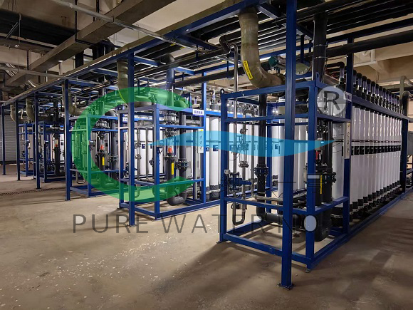 純水一號又一4.8GW異質(zhì)結(jié)電池項目配套的400T/H超純水系統(tǒng)投入運行。